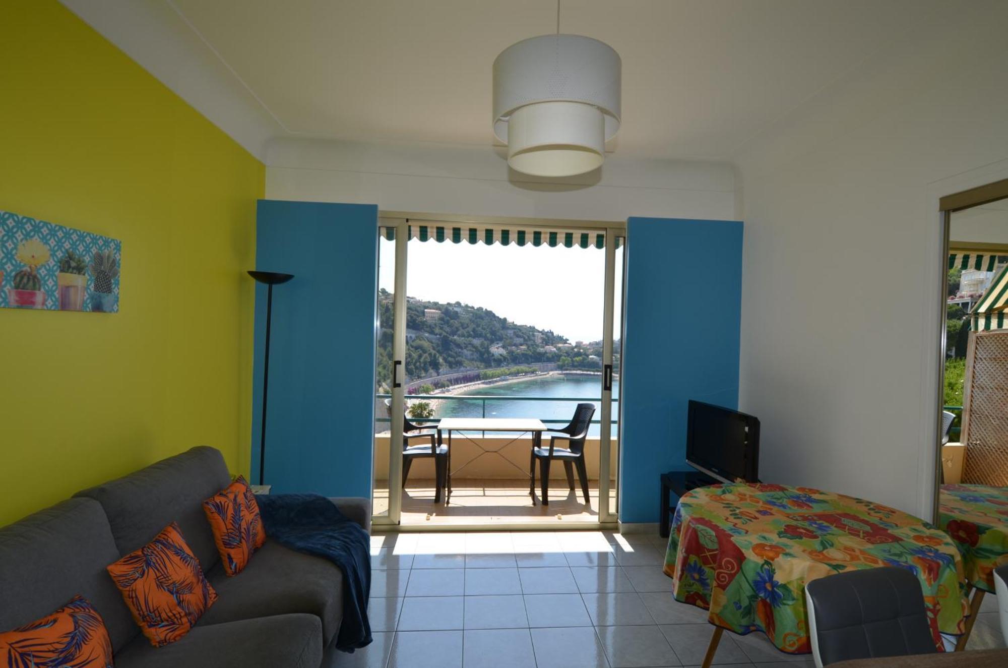 Nereides - Appartement 4 Personnes Avec Vue Mer Exceptionnelle A Villefranche-Sur-Mer Kültér fotó